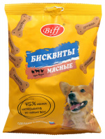 Печенье для собак Biff Три Вкуса 200 гр 