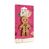 Лак-во Little One Человечек Пряня. Новогоднее лак-игрушка для всеядных грызунов 45гр*8