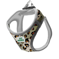 №1 Favorite Шлейка-жилет анатомическая, дышащая, камуфляж хаки, 34-42/48-54см, L