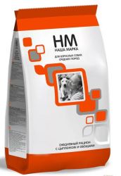 Наша Марка д/с средних пород цып. и овощи 18кг