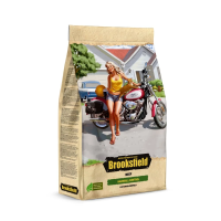 BROOKSFIELD Сухой корм для кошек от образования комочков шерсти в ЖКТ 2кг Индейка и говядина