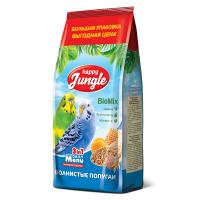HAPPY JUNGLE Корм для волнистых попугаев 900 г  (*10шт)