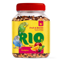 РИО Фруктово-ягодная смесь.Лакомство волнистых попугайчиков 180 г 1*6