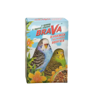 Корм д птиц BraVa 500г д волн.попугаев Орех морск.капуста 