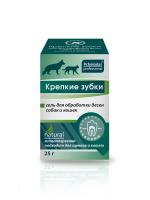 Крепкие зубки гель 25г для обработки десен
