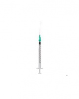 Шприц 1мл 3-комп с иглой 0,4*13мм 27G 100 штук Паскаль