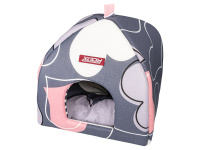 Домик Виг-Вам (хлопок) №1 35х35х36 сердца КСОДИ (XODY)