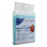 УЮТ Пелёнки впитывающие, гелевые, L (60*60см), 5шт. в п.,1кор*40п