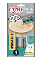 INABA ЧАО ЧУРУ пюре д/кошек куриное филе для поддержания PH мочи (14гр.*4) 4RU130