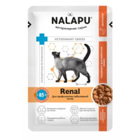 NALAPU Renal для кошек профилактика заболеваний почек пауч 77г *24