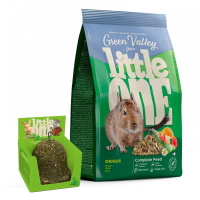 Корм из разнотравья д/дегу Зеленая Долина 750гр+ Колокольчик 24гр Little One