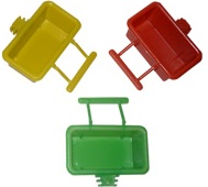 Кормушка д/птиц 002 /прямоуг. 70*80*25мм (1*10)