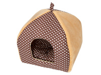 Домик Виг-Вам (мех плюш) №1 35х35х36 КСОДИ (XODY)