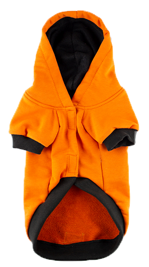 №1 Favorite Толстовка с капюшоном, оранжевая, 48см, XL