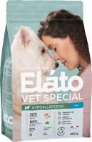 Элато Holistic Vet Special Hypoallergenic корм для собак всех пород полнорац. диетич. с рыбой 500г
