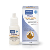 Отидез ушные капли для лечения отитов и отодектоза у собак и кошек 15мл РЕЦЕПТ new