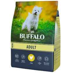 Mr.Buffalo ADULT MINI 2кг (курица) д/собак мелких пород