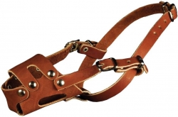 Намордник кожа цельнокроенный для пуделя