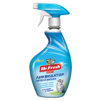 MR.Fresh Expert 3в1 Ликвидатор пятен и запаха для кошек спрей 500 мл