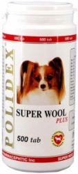 Супер Вул плюс /д/улуч.сост.шерсти,кожи,когтей/  500таб