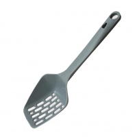 Совок для уборки кошачьего туалета, серый, 30,4*10,2*4,5см, 20шт/уп