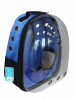 №1 Favorite Рюкзак-переноска д/животных с панорамн.видом,24x30x40см,синий