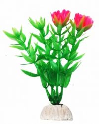 УЮТ Растение аквариумное, 10 см, Гетерантера зеленая с розовыми цветами, (1х700 шт)