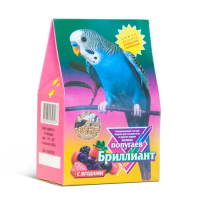 Бриллиант корм д/волн.попуг. ягода 400 гр (1*30)