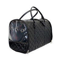 №1 Favorite Сумка-переноска для животных с вентиляц.отверстиями, 28*47*30см, искусств.кожа,черная