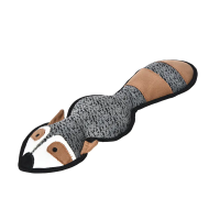 Pet-it мягкий Енот с большой пищалкой и хвостом, 15x45 см игрушка для собак, серия Wild 