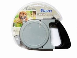 Уют рулетка с резиновой ручкой 8м 35кг ремень, серая "Sherry" L 1*48