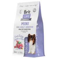 Брит КЕА сухой корм д/соб мини пород 1,5кг индейка и ягненок Adult Sensitive.Healthy Digestion