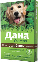 Дана Ультра ошейник коричневый (для собак 60 см), инсектоакарицидный