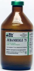Левамизол 7,5% инъекц.50 мл