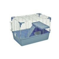 №1 Клетка универсальная для кролика и шиншилы, 69*45*43, боковая дверь, 2-этажная, укомплектов,1*2шт