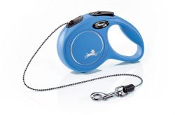 Флекси Новая Классика XS 3м 8кг голубая Рулетка-трос 1*12шт