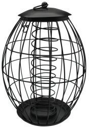 Уют Кормушка для птиц подвесная с защитой от белки H=35см; D=23см, 1х4шт