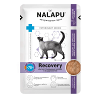 NALAPU Recovery для кошек восстановление питания и выздоровление пауч 77г *24