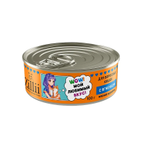 ZILLII для взрослых кошек с Ягненком влажн. банка 100г 