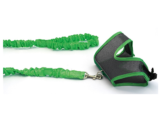 Шлейка сетка №0 + повод.украш./обх.шеи12, груди16см/