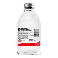 Натрия хлорид р-р 0,9% 400 мл