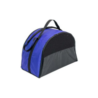 №1 Сумка-переноска Эконом макси, карман/ремень раскладная, 52х29хh35см, василек