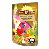Верные Друзья корм для средних попугаев 500гр.