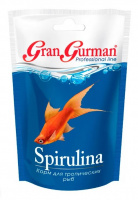Гран Гурман корм для тропических рыб Spirulina, пакет 30 г