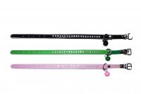 УЮТ Ошейник 1,2х31 см, лаковый со стразами, 1*288шт,1*576шт