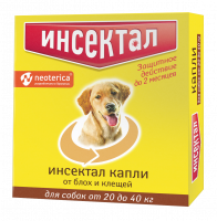 Инсектал Капли для собак 20-40кг
