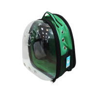 №1 Favorite Рюкзак-трансформер раскладной для переноски животных с панорамн.видом,24x30x40см,зеленый