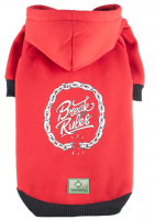 №1 Favorite Толстовка с капюшоном, красная, 36см, S