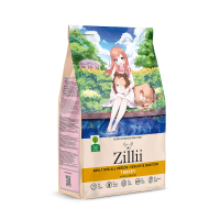 ZILLII Adult Dog Sensitive Digestion Сухой корм д/взр. собак с чувств. пищ. 3кг Индейка