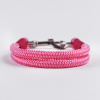 Ошейник капроновый Dog&Vogue Rope круглого плетения красный 6мм*33см